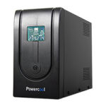 Powercool Smart UPS 1500VA 3 x UK Plug, 3 x IEC, RJ45 x 2, USB LED Display
