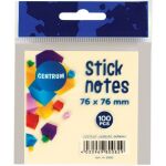Centrum Sticky Notes Yellow 76x76mm (3x3) (Pack 12)