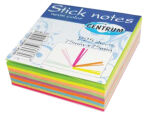 Centrum Sticky Note Pad 75 x 75mm (3x3) 225 Sheets 9 Colours (Pack 12)