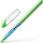 Schneider Slider Basic Ballpoint Pen  - XB Light Green. Bx 10