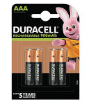 Duracell Rechargeable AAA 4 Pack 750mAh