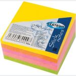 Centrum Sticky Notes Pad 250 Sheets 5 Neon Colours 51mm x 51mm