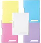 Centrum Swing Clip Folder in Pastel Colours & inside Pocket. (Pack 25)