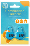 Combination Pad Lock Twin Pack. (Outer 12)