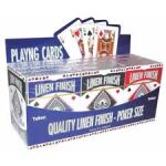Tallon Linen Poker Size Playing Cards (Outer 12)