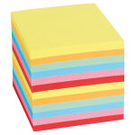 Heyda Memo Box Refill, 70gsm Paper, Coloured Paper 700 Sheets