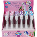 Centrum Ball Pen Unicorn with Light and Voice Blue Ink Display 24