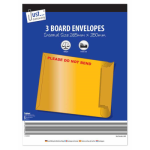 Tallon Envelopes Board Backed 265mmx350mm (Pack 3 Envelopes) (Outer 12 Packs)