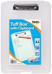 Tiger Clipboard, A4 Tuff Box & Clipboard