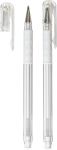 Pentel Rollerball Pen "Hybrid Gel" white (Box 10)