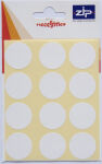 ZIP Hang Pack Labels Circular 24mm - White (Outer 20)