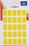 ZIP Hang Pack Labels 12x18mm - Yellow (Outer 20)