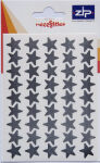 ZIP Hang Pack Labels Stars - Silver (Outer 20)