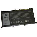 Replacement 6 Cell Battery For Dell Inspiron 7566 7567 7557 5576 5577 7559 Replacing Oem Part Number