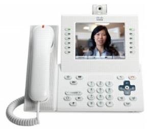 Cisco Unified Ip Phone 9971 White Slim Headset With Camera