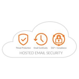 Hosted Email Security Essentials - Subscription License - 250 - 499 Users - 3 Years