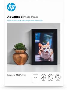 Advanced Glossy Photo Paper 250g/m 10x15cm Borderless 25-sheet