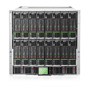 HP BLc7000 Platinum Enclosure with 1 Phase 6 Power Supplies 10 Fans ROHS 16 Insight Control Licenses