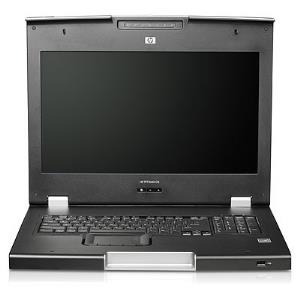 HP TFT7600 G2 KVM Console Rackmount Keyboard CH Monitor (AZ879A)