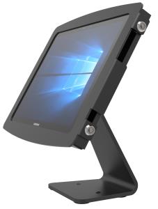 Compulocks Space 360 Surface Pro 7 / Galaxy TabPro S Counter Top Kiosk Black - Stand - for tablet -