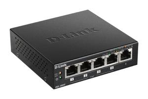 Desktop Switch Gigabit Des-1005p/e 5-port Fast Ethernet Unmanaged Black