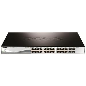 Dgs-121028pmeb Metro Ethernet Switch 24-port 10/100/1000base-t Poe + 4 Sfp Ports