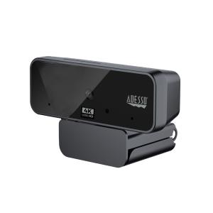 4k (8.0 Mpix) Webcam With Auto Focus Webcam With Build In Dual Microphone & Privacy Shutter