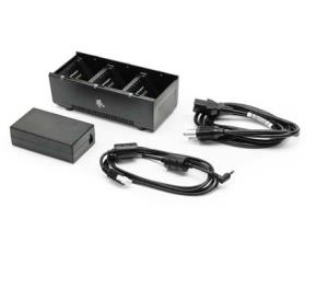 Battery Charger 3-slot - With Eu Power Cord - For Zq600 / 500 / Qln Series