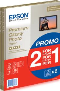 Premium Glossy Photo Paper A4 2x15-sheet (c13s042169)