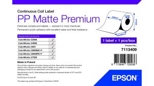 Pp Matte Label Premium, Coil, 220mm X 750m