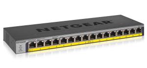 GS116LP - Unmanaged Switch Gigabit Ethernet 16-Port PoE/PoE+