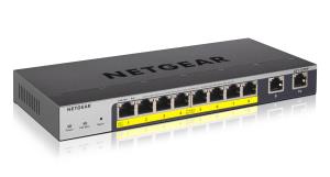 GS110TPP Gigabit Smart Managed Pro Switch 8-Port PoE+ 120W with 2 Copper Ports and Cloud Management
