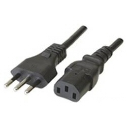 Power Cord Italy 10a Line C13 To Cee 7/7 (2.8m)