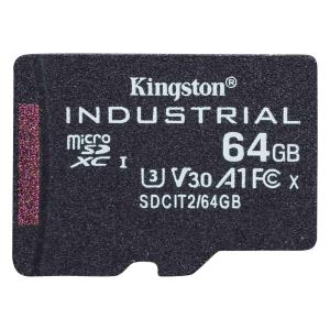64GB Micro Sdhc Class 10 A1 Pslc Industrial Card Single Pack Without Adapter