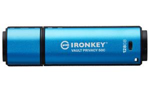 Ironkey Vault P 50c - 128GB USB Stick - USB C - FIPS 197 Xts-aes 256-bit Encryption