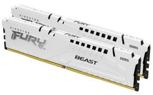 32GB Ddr5 6800mt/s Cl34 DIMM (kit Of 2) Fury Beast White Xmp