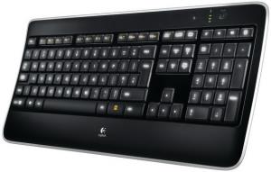 Wireless Illuminated Keyboard K800 - Qwertzu German