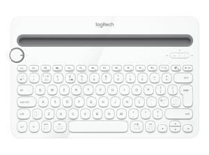 Bluetooth Multi-device Keyboard K480 - White - Azerty French Bt Central