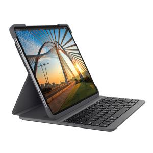 Slim Folio Pro For iPad Pro 12.9-in (3rd And 4th Gen) - Graphite Qwerty It
