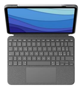 Combo Touch - iPad Pro 11-in (1st, 2nd, 3rd gen) - Grey - Qwerty -IT