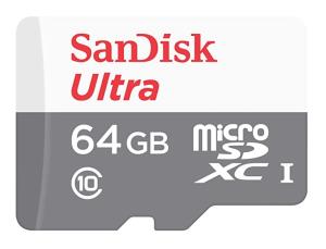 64GB Ultra micro SDXC Class 10 UHS-I (SDSQUNR-064G-GN3MN)