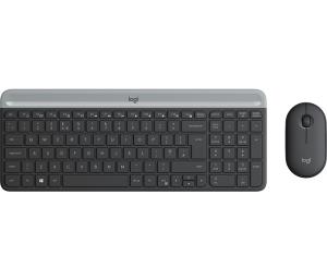 Slim Wireless and Mouse Combo MK470 keyboard USB QWERTY