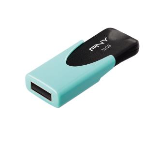 ATTACHE 4 PASTEL - 16GB USB Stick -  USB 2.0 - Aqua - Read 25mb/s Write 8mb/s