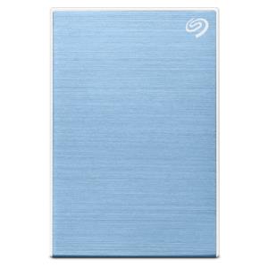One Touch External HDD With Password Protection 1TB 2.5in Light Blue USB 3.0