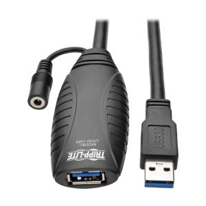 15M USB 3.0 ACTIVE EXTENSION REPEATER CABLE USB-A M/F