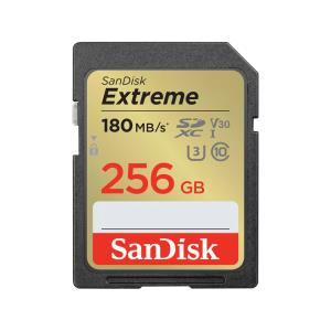 Extreme 256GB SDHC Memory Card 180MB/s 130MB/s UHS-I Class 10 U3 V30