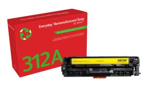 Yellow Toner Cartridge like HP 312A for Color Lase