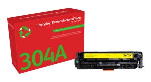 Yellow Toner Cartridge like HP 304A for Color Lase