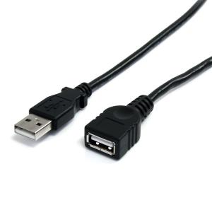 USB 2.0 Extension Cable A To A - M/f 2m Black