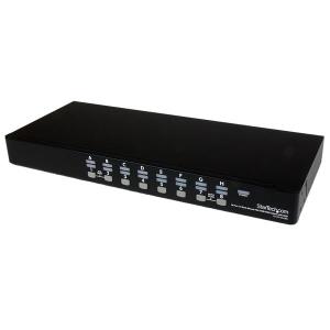 KVM Switch Kit 16 Port 1u USB Rackmount With Osd And Cables